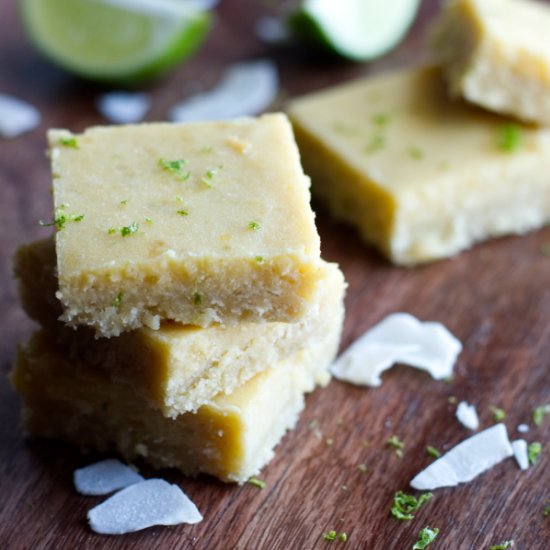 Low Carb Key Lime Bars – Keto, GF