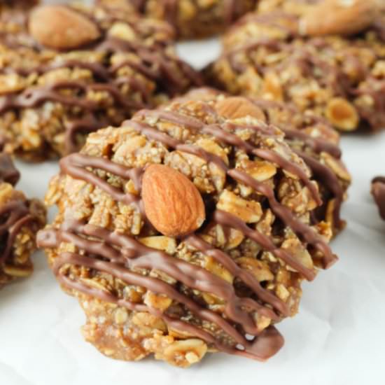 Almond Joy No Bake Cookies (GF, V)