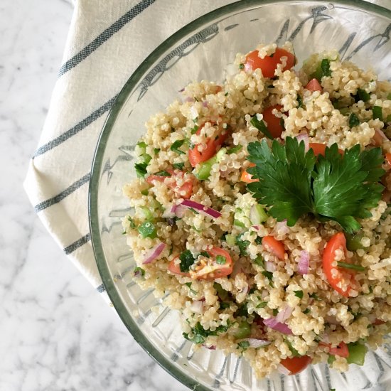 Mediterranean Quinoa Salad