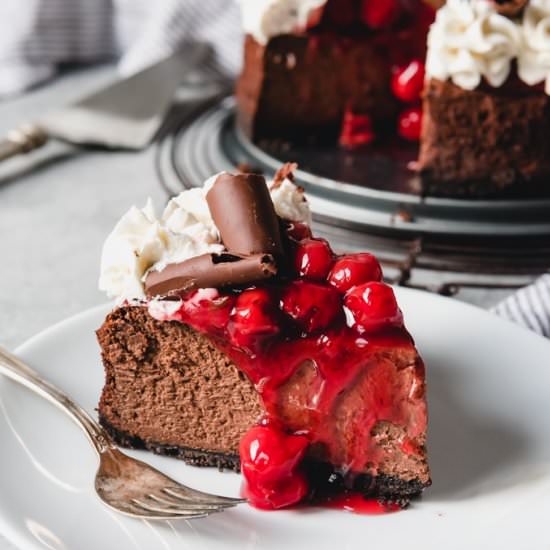 BLACK FOREST CHEESECAKE