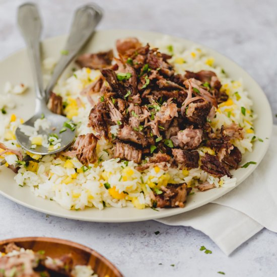 Kalua Pork & Pineapple Rice