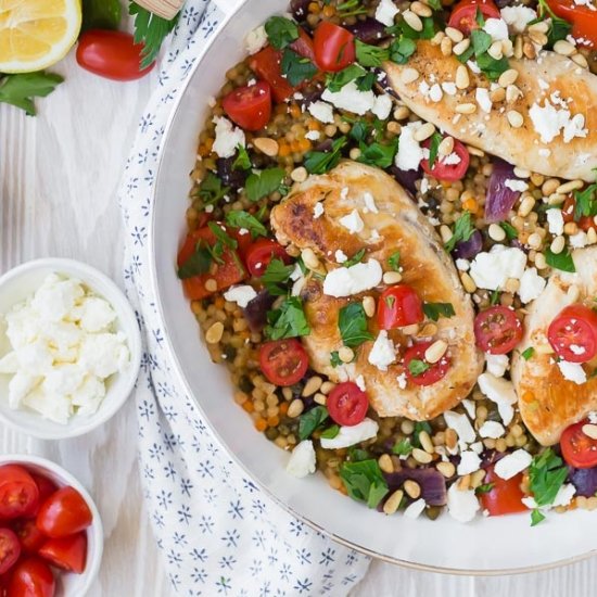 One Pan Mediterranean Chicken