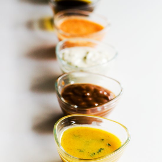 6 Healthy Salad Dressings