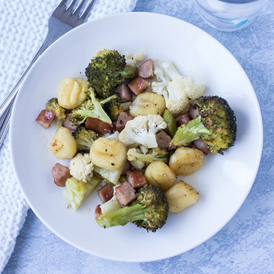 Sheet Pan Gnocchi with Veggies