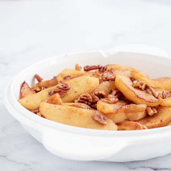 Fried Apples And Pecans