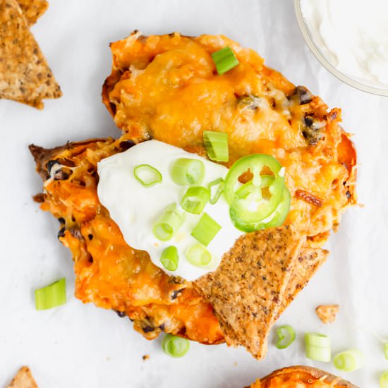 Mexican Stuffed Sweet Potatoes