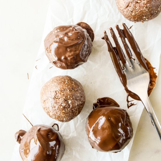 Chocolate Almond Truffles