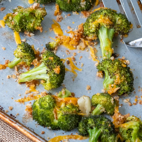 Baked Broccoli and Cheese