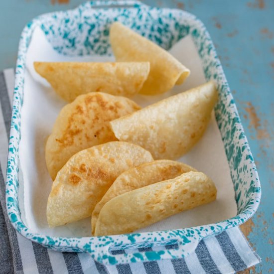 Homemade Hard Corn Taco Shells