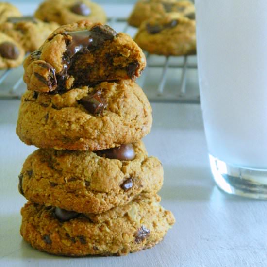 Wholesome Chocolate Chunk Cookies