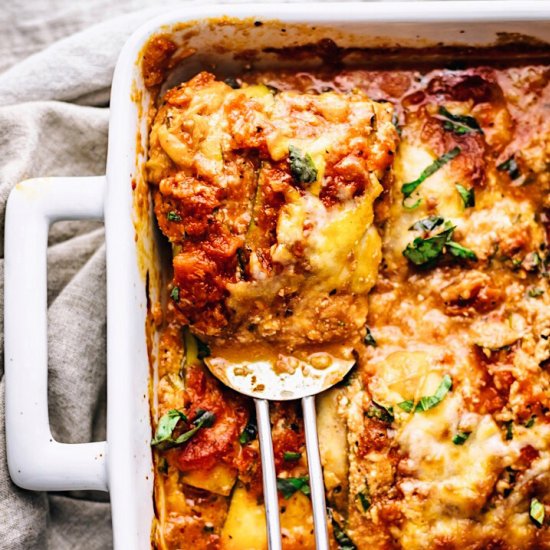 Easy Zucchini Lasagna