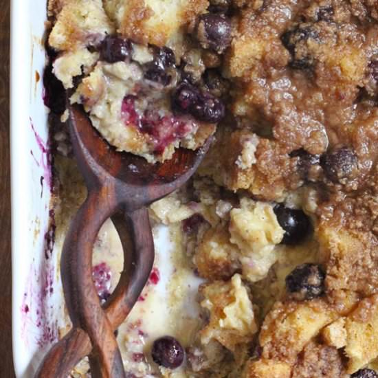 Blueberry French Toast Casserole