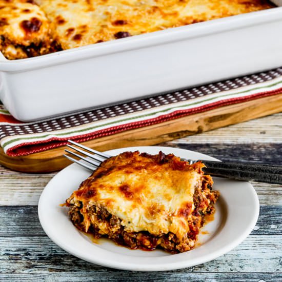 Low-Carb No-Noodle Lasagna