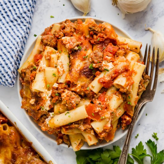 Pasta Al Forno (Baked Ziti)