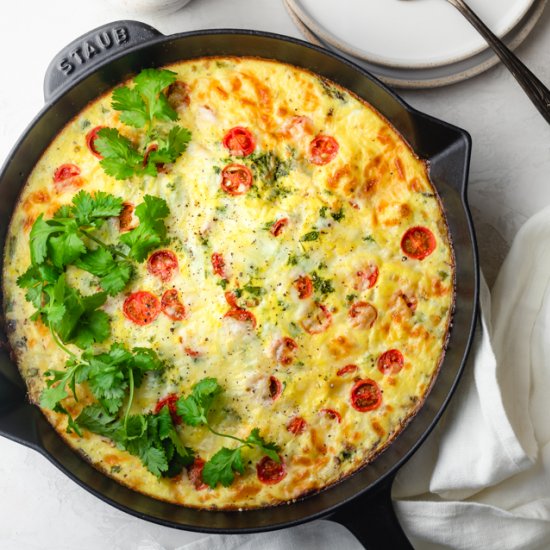 Easy Vegetable Frittata