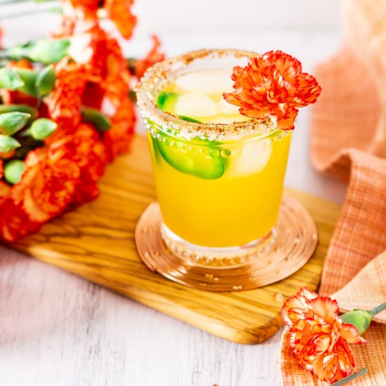 Jalapeno-Mango Margarita