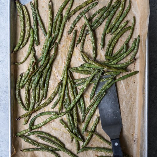 Oven Roasted Green Beans