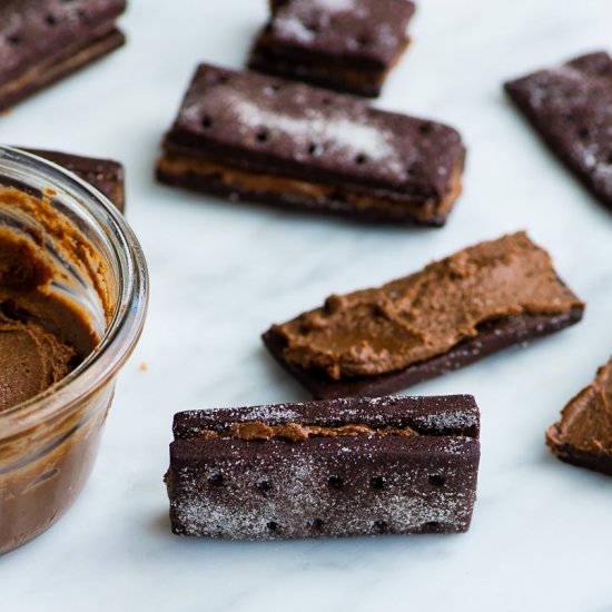 Chocolate Bourbon Biscuits