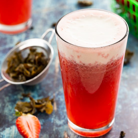 Strawberry Cheese Tea