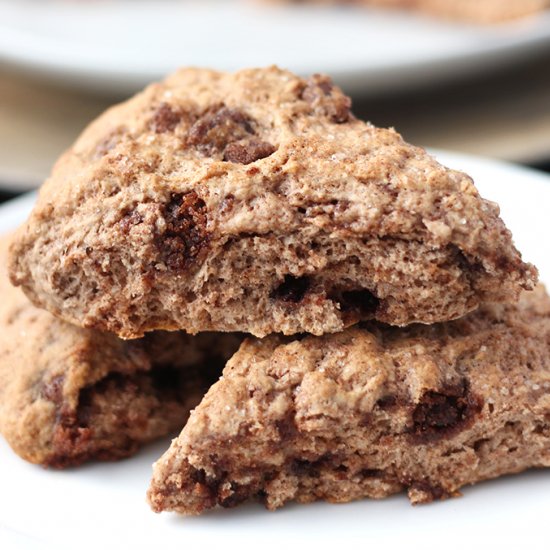 Vegan Cinnamon Scones