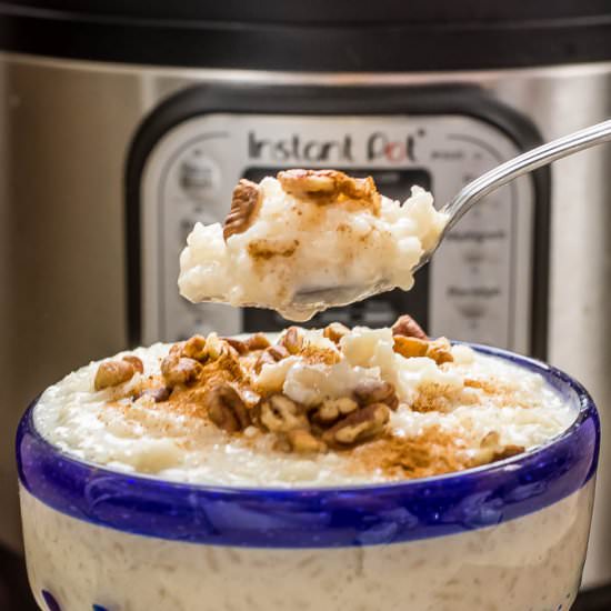 Instant Pot Mexican Rice Pudding