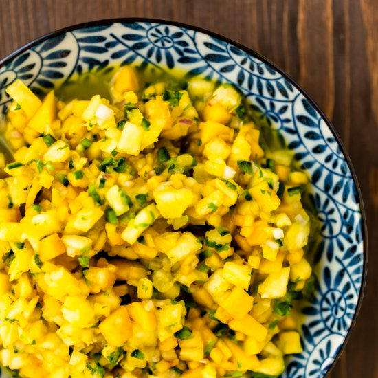 Spicy Pineapple Salsa