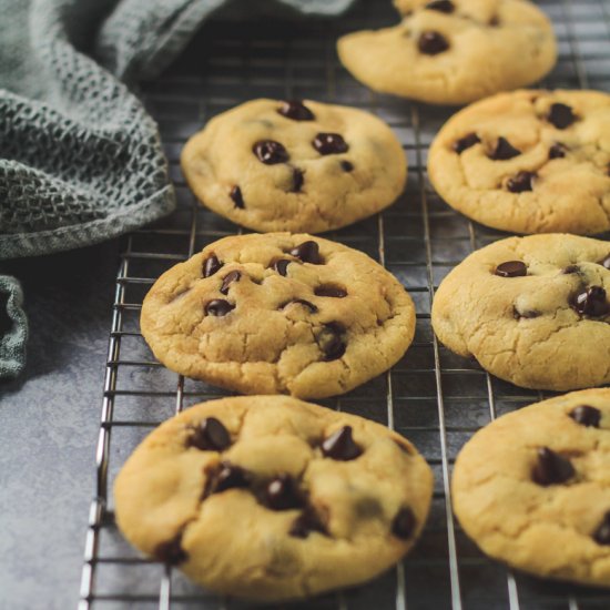 Condensed Milk Choc Chip Cookies