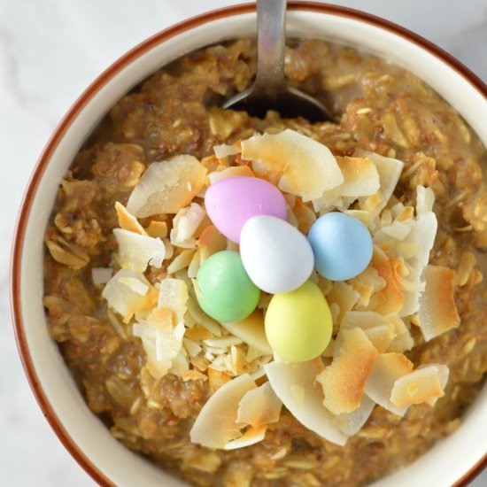 Mini Egg Coffee Oatmeal