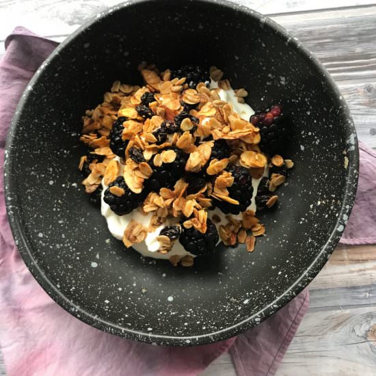 Homemade granola