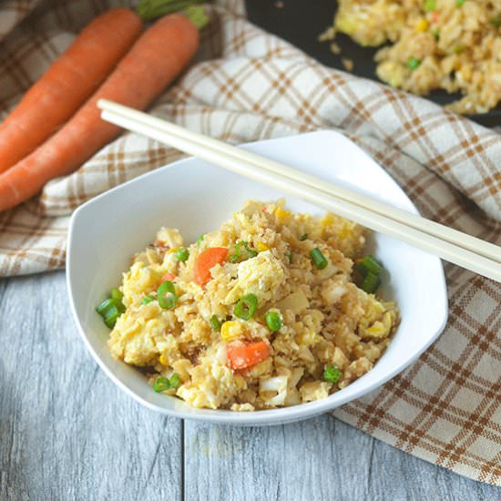 Cauliflower Veggie Fried Rice