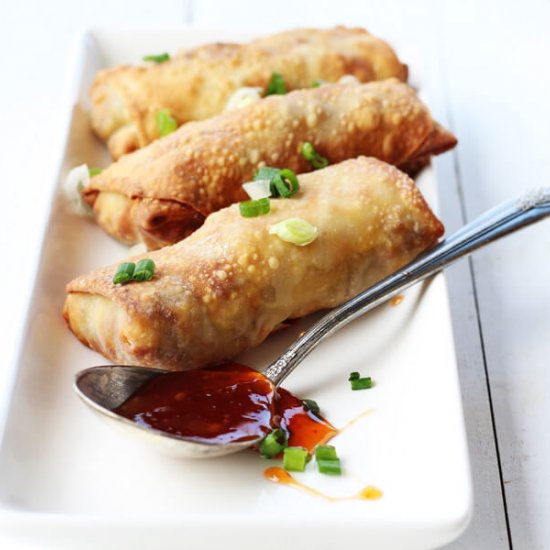 Homemade Air Fryer Egg Rolls