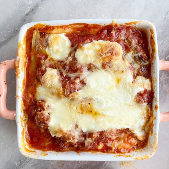 Low-Carb Cabbage Lasagna