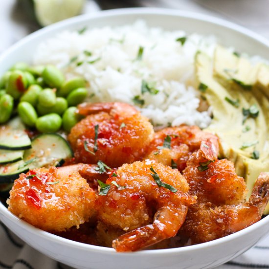 Crispy Shrimp Bowl