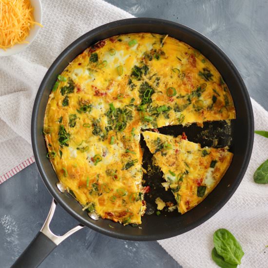 Vegged-Out Egg Frittata