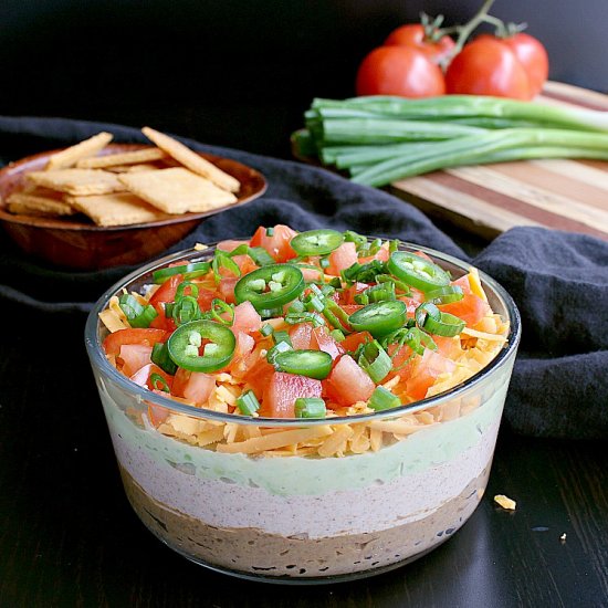 Mexican Low Carb 7 Layer Dip