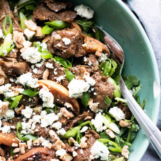 Balsamic Steak and Apple Salad