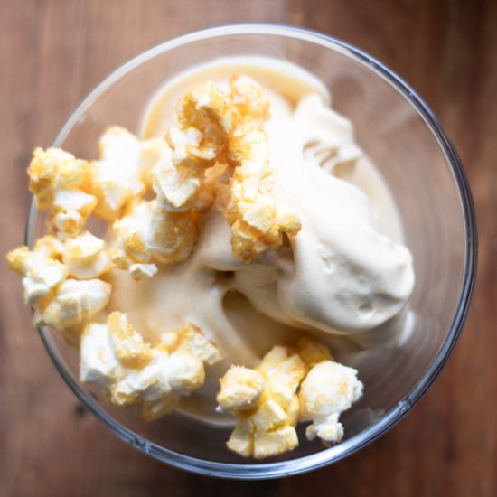 Buttered Popcorn Gelato