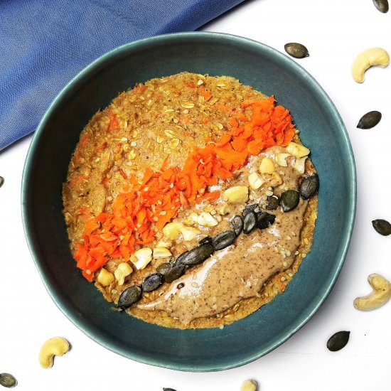 Carrot Cake Oatmeal (v, gf)