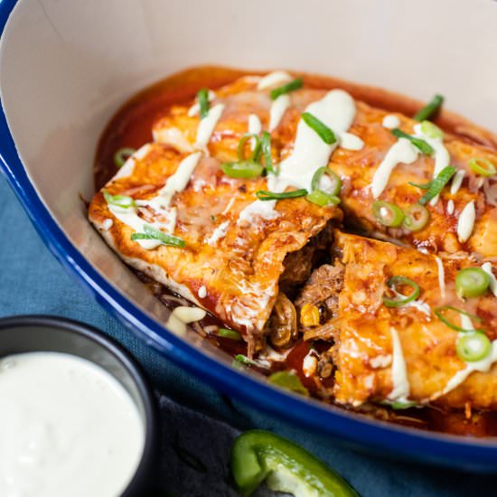 Brisket Enchiladas