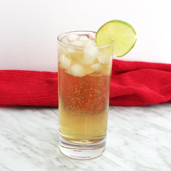 Spiced Rum Cocktail w/ Apple Vodka