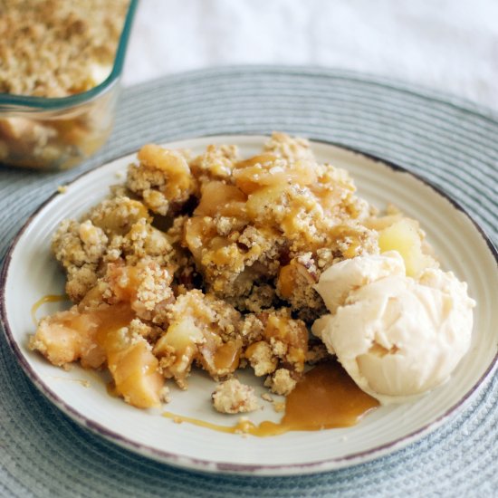 Pecan Apple Crumble