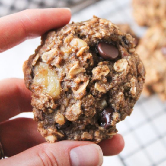 Banana Bread Breakfast Cookies (GF)