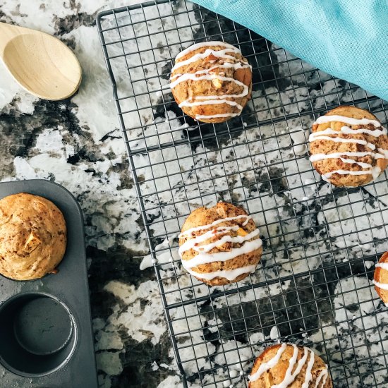 Apple Cinnamon Bran Muffins