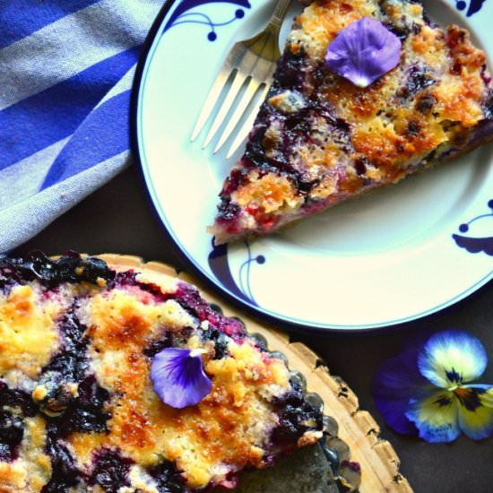 Raspberry Crumble Tart