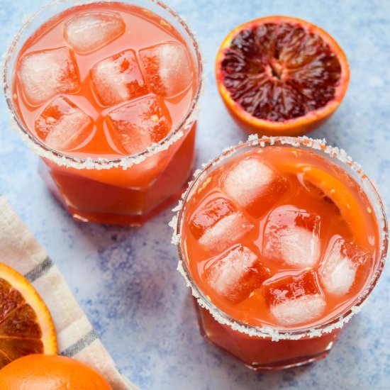 Blood Orange Margaritas