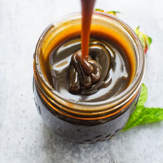 Balsamic Caramel Dessert Sauce