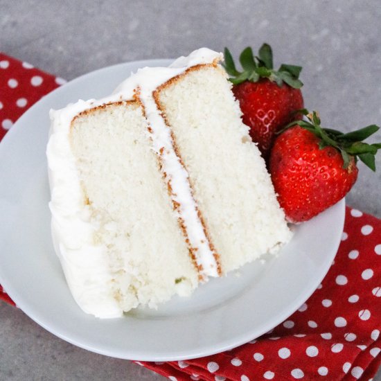 Layered White Cake