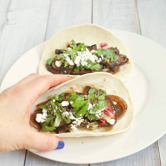 Grilled Portobello Mushroom Tacos