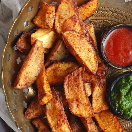 Vegan Potato Wedges Recipe