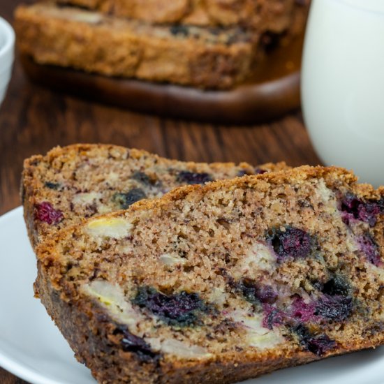 Blueberry Banana Bread